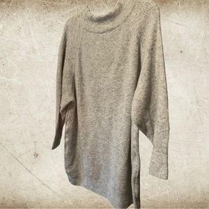 NWT Nordstrom Soft and Cozy Sweater/Sweater Dress Heather Gray Size 8/10 M